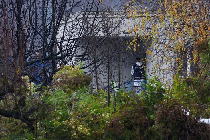Lokacija strelskega napada v Sionu.  | Foto: Reuters