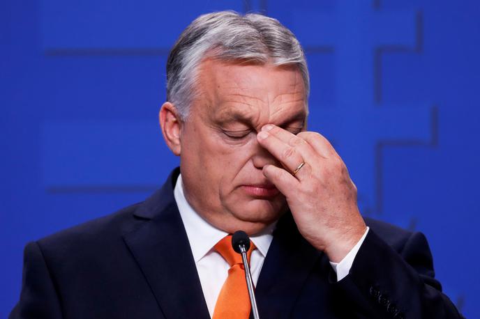 Viktor Orban | Madžarska je tako danes do polnoči imela čas, da predloži svoje pripombe in morebitne dodatne informacije, zlasti o sorazmernosti ukrepov, ki jih je predvidela komisija. | Foto Reuters