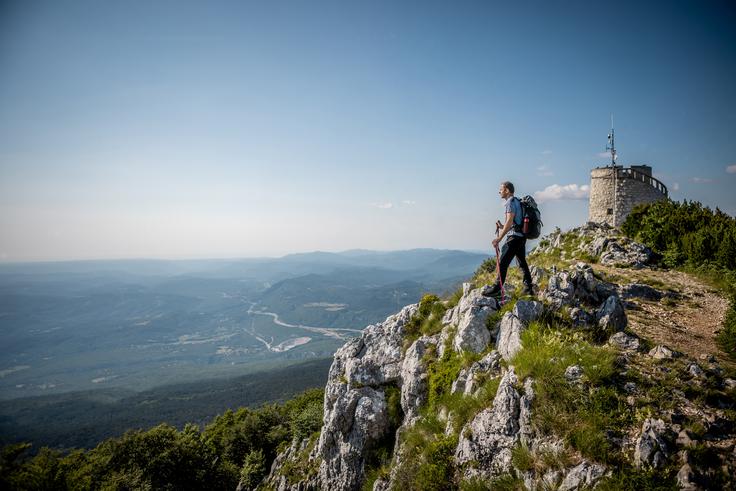 Vojak – najvišji vrh Učke v Istri | Foto: Julien Duval