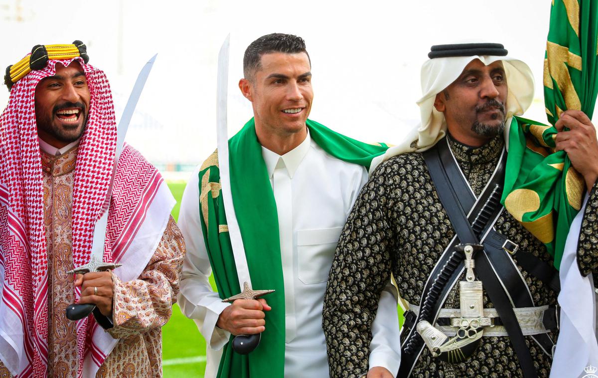 Cristiano Ronaldo Savdska Arabija | Cristiano Ronaldo je najbolje plačani športnik. | Foto Reuters