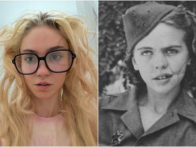 Muskova bivša si je tetovirala obraz, primerja se s slovensko partizanko