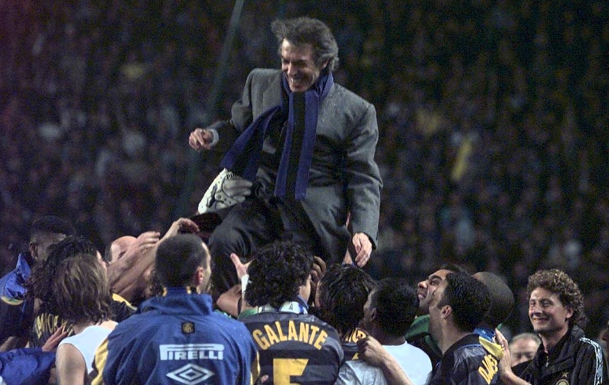 Luigi Simoni | Luigi Simoni je leta 1998 z Interjem osvojil pokal Uefa. | Foto Reuters