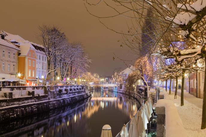 Ljubljana, zima | Foto Thinkstock