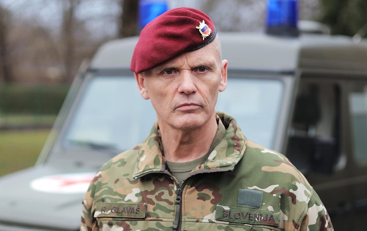 Robert Glavaš | Novi načelnik Generalštaba Slovenske vojske je postal Robert Glavaš. | Foto STA