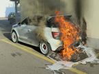 Audi A1 quattro požar