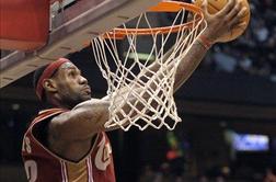 Cleveland ostaja najboljši, LeBron razred zase
