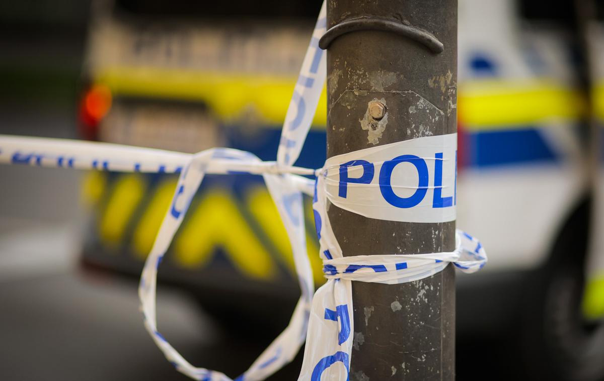 slovenska policija, trak | Foto STA