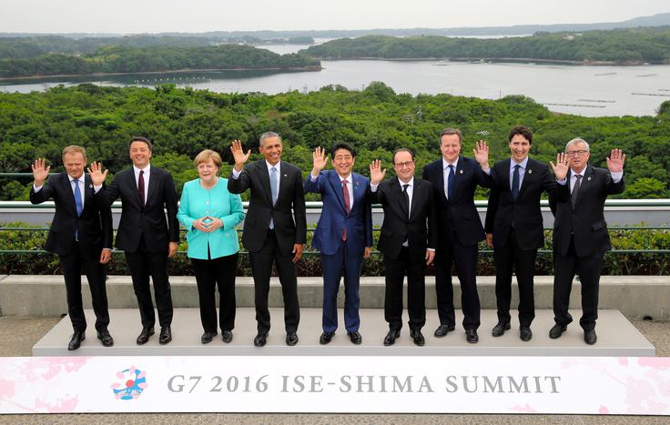 Skupina G7 | Foto: Reuters