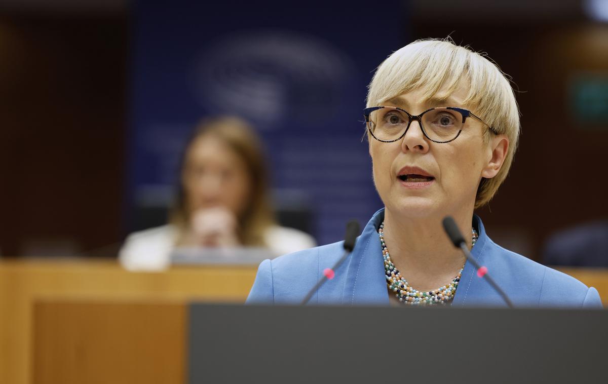 Nataša Pirc Musar | Predsednica republike Nataša Pirc Musar je maja med svojim nagovorom v Evropskem parlamentu ravnanje Izraela v Gazi označila za genocid. | Foto Guliverimage