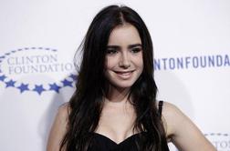 Lily Collins prevzetno in pristrano proti zombijem