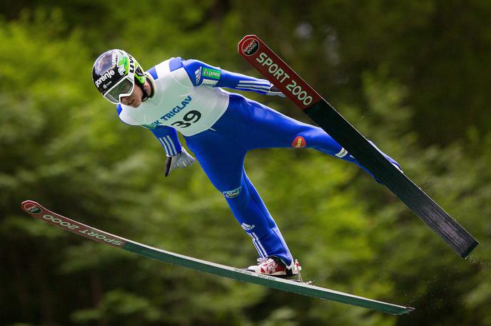 Timi Zajc | Timi Zajc nadaljuje z zelo dobrimi skoki na začetku letošnje sezone poletne velike nagrade.  | Foto Žiga Zupan/Sportida