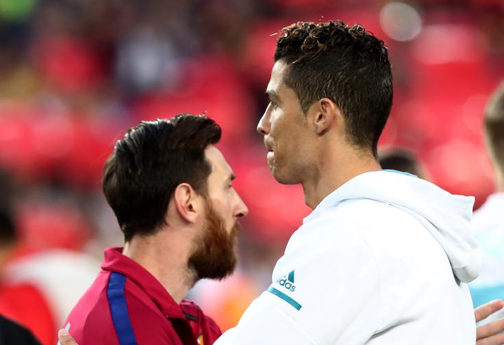 Cristiano Ronaldo, Lionel Messi Lionel Messi je statistično za odtenek boljši od Cristiana Ronalda. | Foto: Reuters