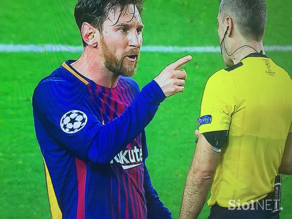 Lionel Messi Damir Skomina