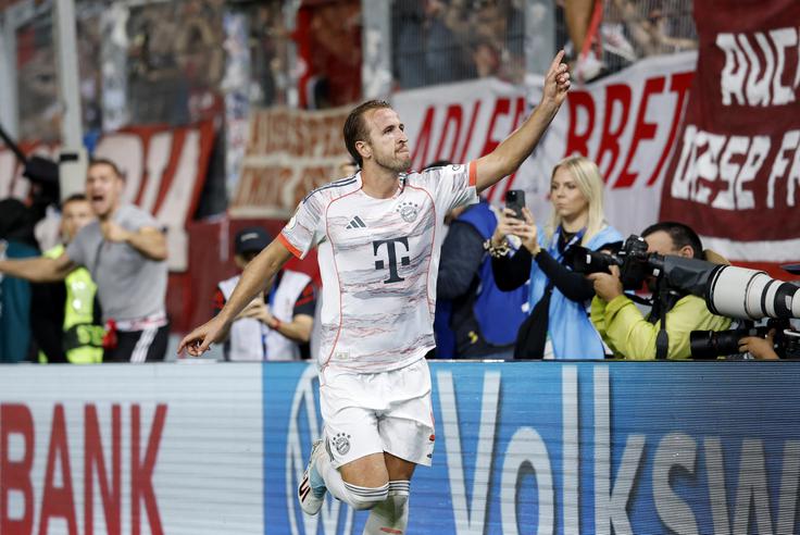 Harry Kane je v izdihljajih srečanja rešil Bavarce. | Foto: Reuters