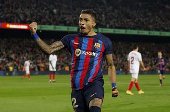 Barcelona izkoristila nepričakovan spodrsljaj Reala