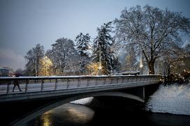 sneg v Ljubljani