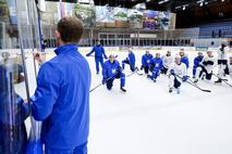 Edo Terglav, slovenska hokejska reprezentanca, trening