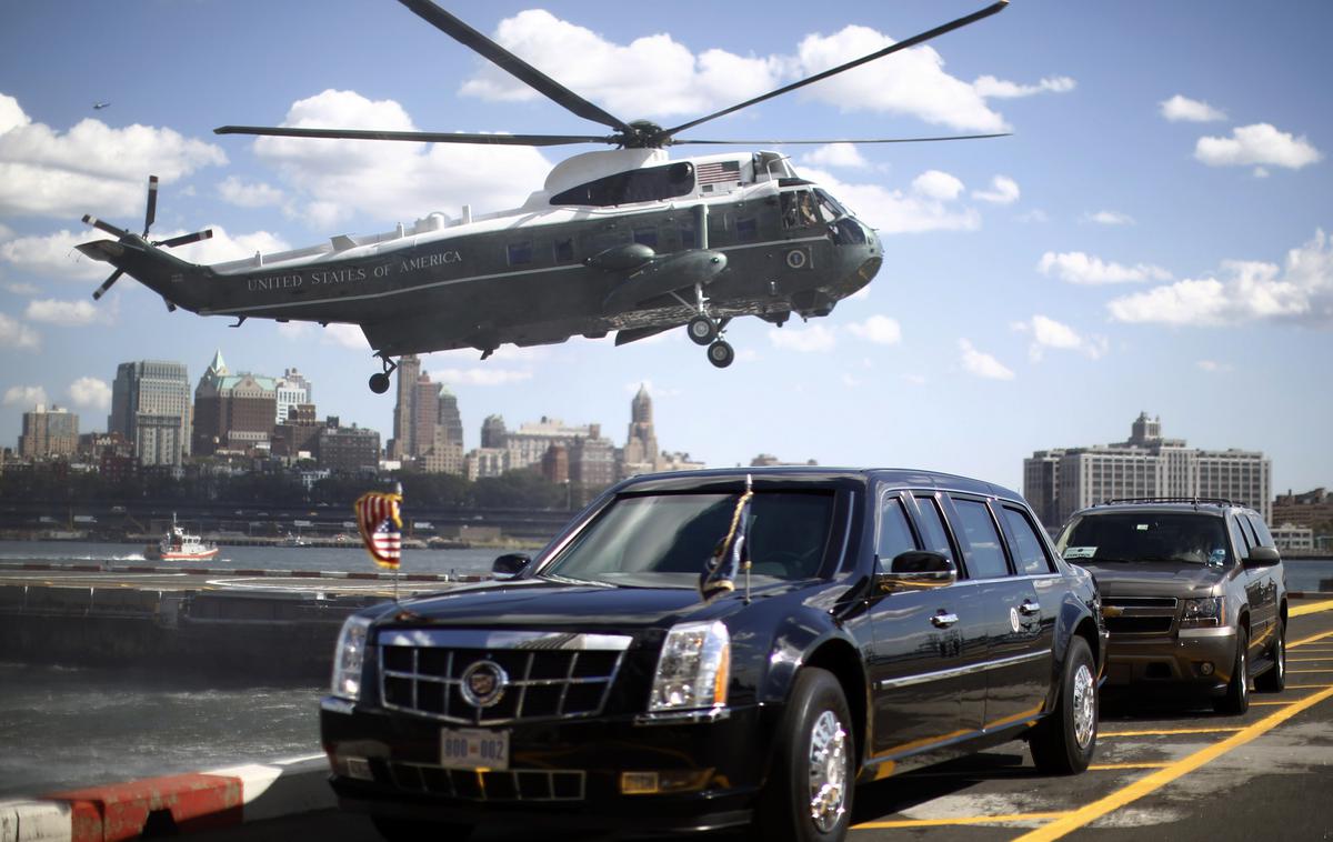 Ameriški predsedniški avtomobil | Foto Reuters