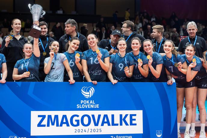 Calcit Volley | Kamničanke so letošnje pokalne zmagovalke. | Foto Jure Banfi