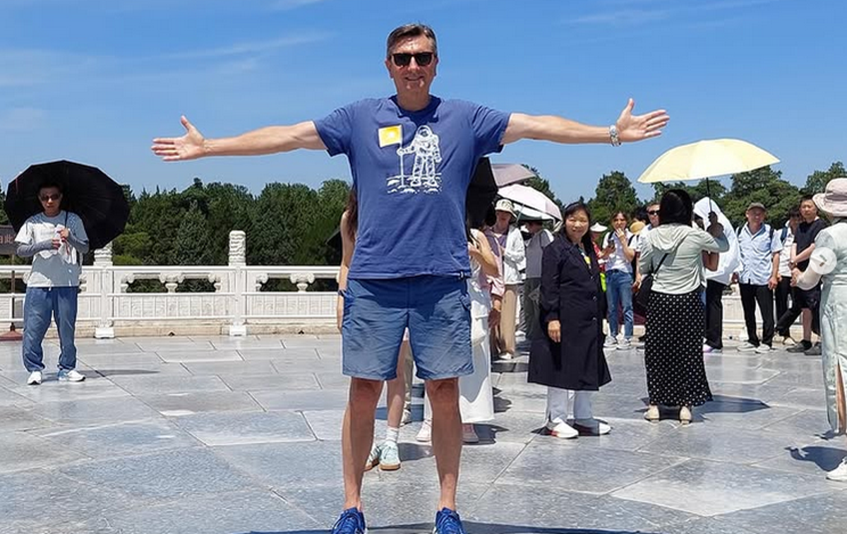 Borut Pahor na Kitajskem | Foto Instagram/Borut Pahor