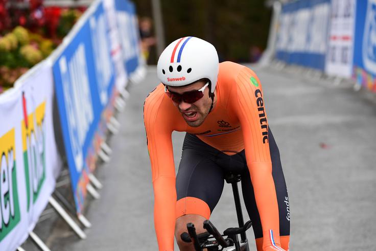 Tom Dumoulin je svetovni prvak v kronometru. | Foto: Reuters