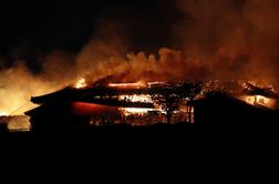 Požar uničil znameniti grad na japonskem otoku Okinava #foto #video