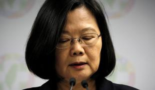 Vladajoča tajvanska stranka s hudim porazom na lokalnih volitvah