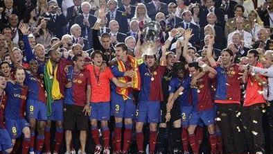Barcelona na evropskem Olimpu