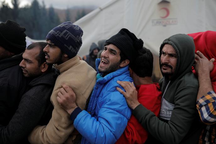 Migranti v Bosni | V Sloveniji spet beležimo povečan pritisk nezakonitih prebežnikov. | Foto Reuters