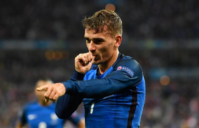 Antoine Griezmann je s štirimi goli najboljši strelec prvenstva. | Foto: 