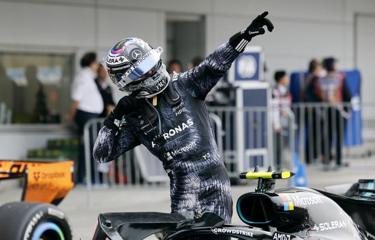 Kimi Antonelli je nov vodilni v prvenstvu. | Foto: Reuters