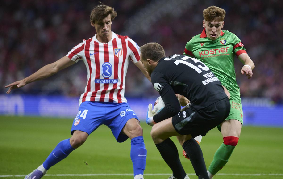 Jan Oblak | Jan Oblak se je izkazal ob zmagi nad Osasuno. | Foto Guliverimage