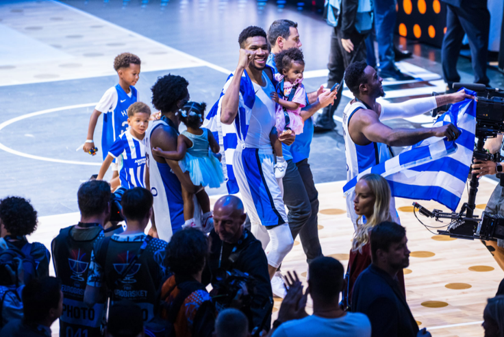 Grčija je osvojila bronasto odličje. | Foto: FIBA