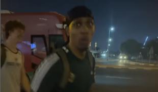 Naključje? Košarkarji Olimpije so ostali na cesti. #video