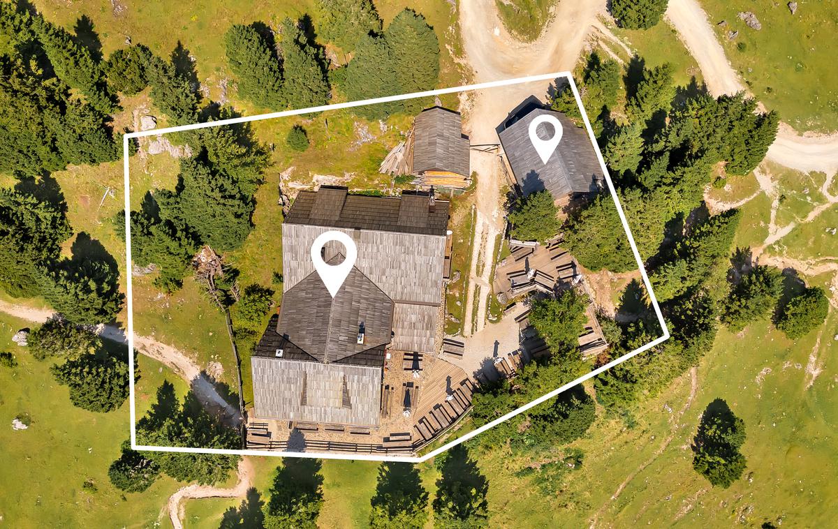 Jarški dom na Veliki planini | Planinski dom je na nadmorski višini 1520 metrov. Velika planina je dostopna vse leto na več načinov, in sicer po planinski poti ali z nihalko in sedežnico. | Foto Katarina Kovačič