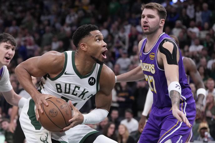 Giannis Antetokounmpo, Luka Dončić | Je naveza Dončić - Antetokounmpo v Los Angelesu realna možnost? | Foto Guliverimage