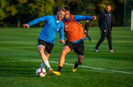 Slovenska nogometna reprezentanca Trening