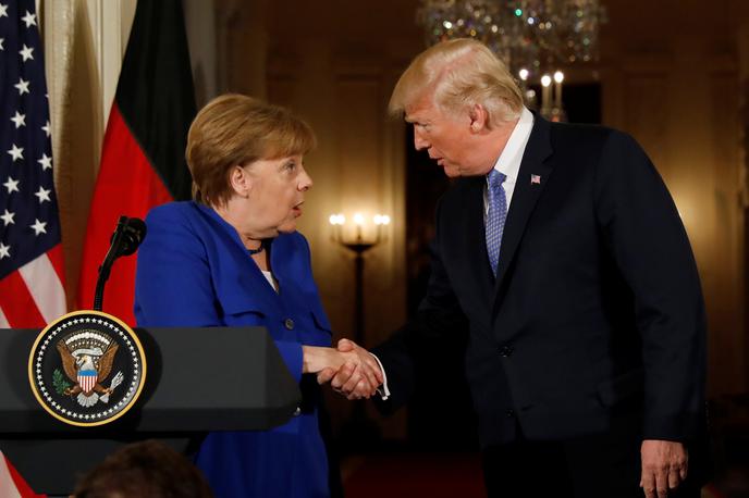 Angela Merkel, Donald Trump | Foto Reuters