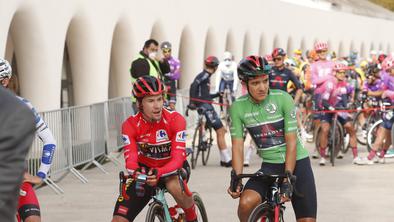 Richard Carapaz bo izzval Primoža Rogliča