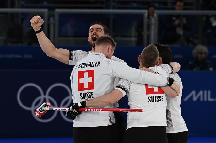 Švica, curling, ZOI 2026 | Švicarji so osvojili bron. | Foto Reuters