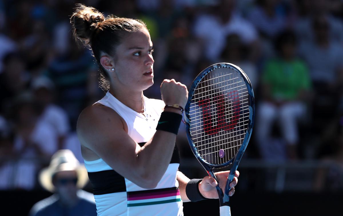 Maria Sakkari | Grkinja Maria Sakkari je izločila drugo nosilko turnirja v Charlestonu. | Foto Reuters