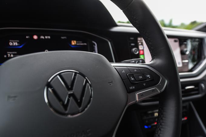 Ergonomija je odlika tudi tega volkswagna. | Foto: Gašper Pirman