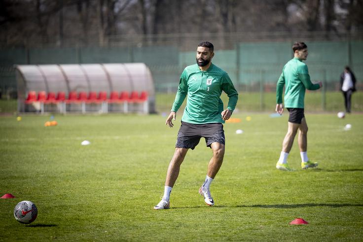 Trenutno so pri Olimpiji trije portugalski nogometaši. Največjo minutažo med njimi ima David Sualehe.  | Foto: Ana Kovač
