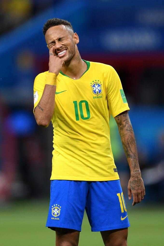 Neymar se po odpravljeni poškodbi vrača v izbrano vrsto Brazilije. | Foto: Getty Images