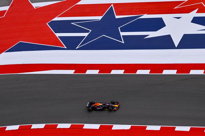 Austin Max Verstappen Red Bull | Na res atraktivnem in zahtevnem dirkališču v Austinu je Max Verstappen dobil že šprintersko dirko. | Foto Reuters