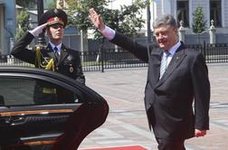 Čokoladni baron prisegel kot novi predsednik Ukrajine 