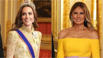 Katera je bolj zasijala, Catherine ali Melania?