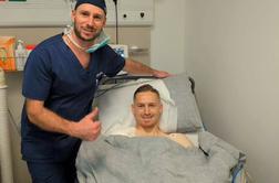 Slovenski reprezentant uspešno prestal operacijo rame