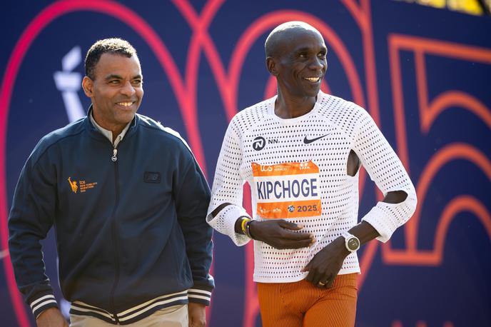 Eliud Kipchoge | 40-letni kenijski maratonec Eliud Kipchoge si želi maratonsko razdaljo preteči na vseh celinah. | Foto Guliverimage