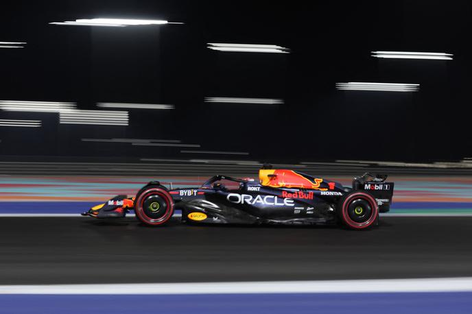 Katar Max Verstappen Red Bull | Max Verstappen lahko svoj tretji zaporedni naslov potrdi že po sobotni šprinterski dirki. | Foto Reuters